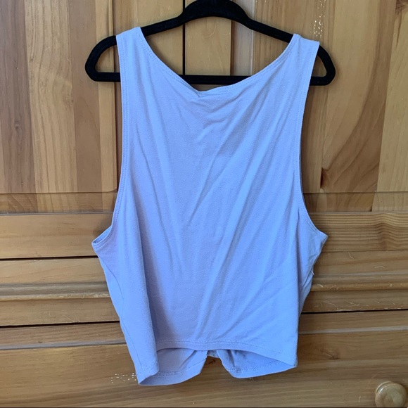 Lavender Crop Top - Picture 3 of 5